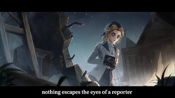 Identity V | ALICE DEROSS AKA THE "JOURNALIST" | NEW SURVIVOR STORY TRAILER! [ENGLISH]