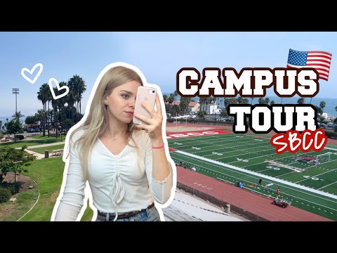 Ich zeige euch mein COLLEGE in den USA ?? I SBCC Campus Tour