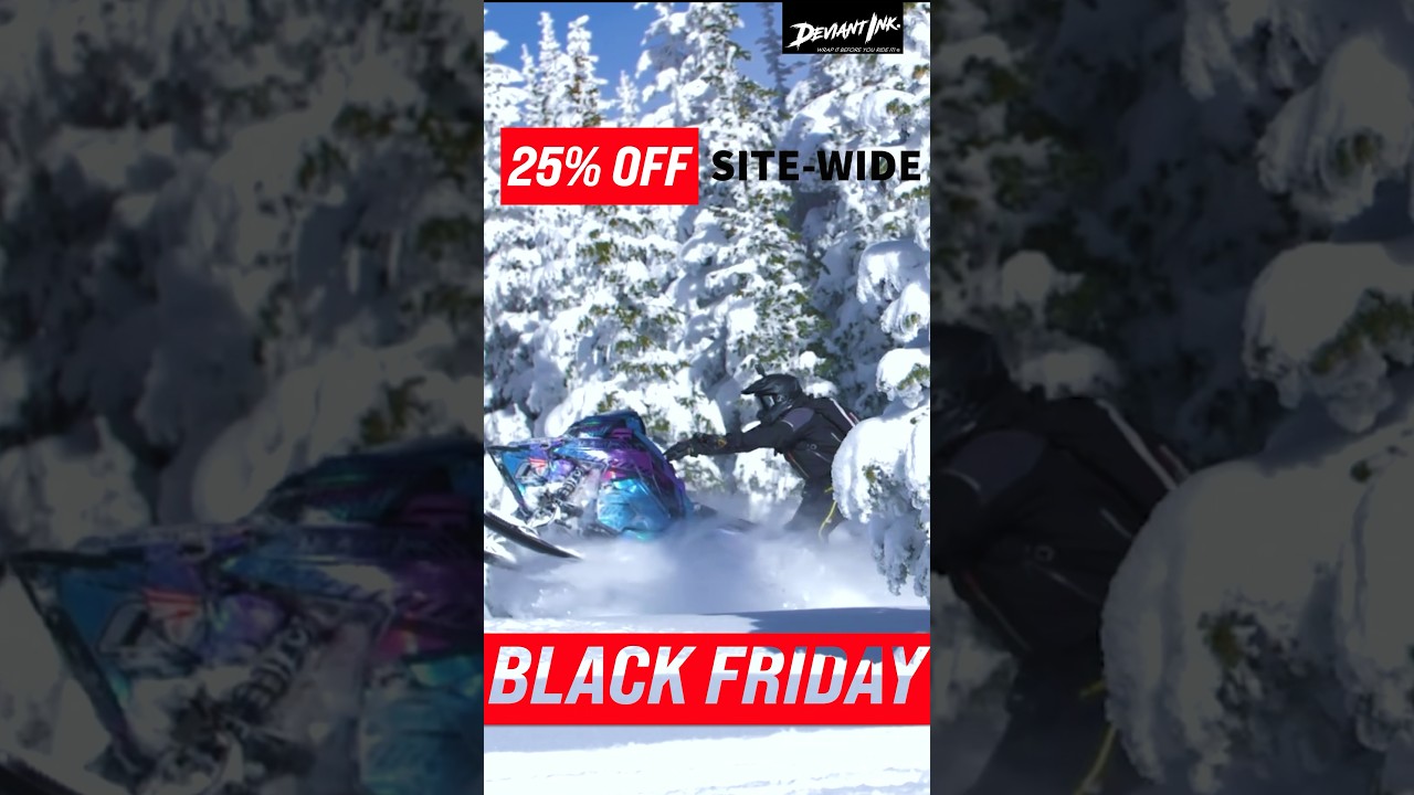Biggest Sled Wrap Sale Of The Year! 25% Off SITE-WIDE - Use Code: BLACKFRIDAY