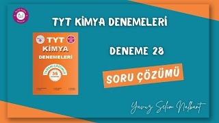 Tyt Ki̇mya Deneme 28