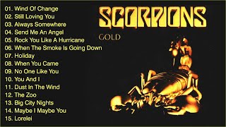 Scorpions Gold Greatest Hits Album | Best of Scorpions | Scorpions Playlist 2023