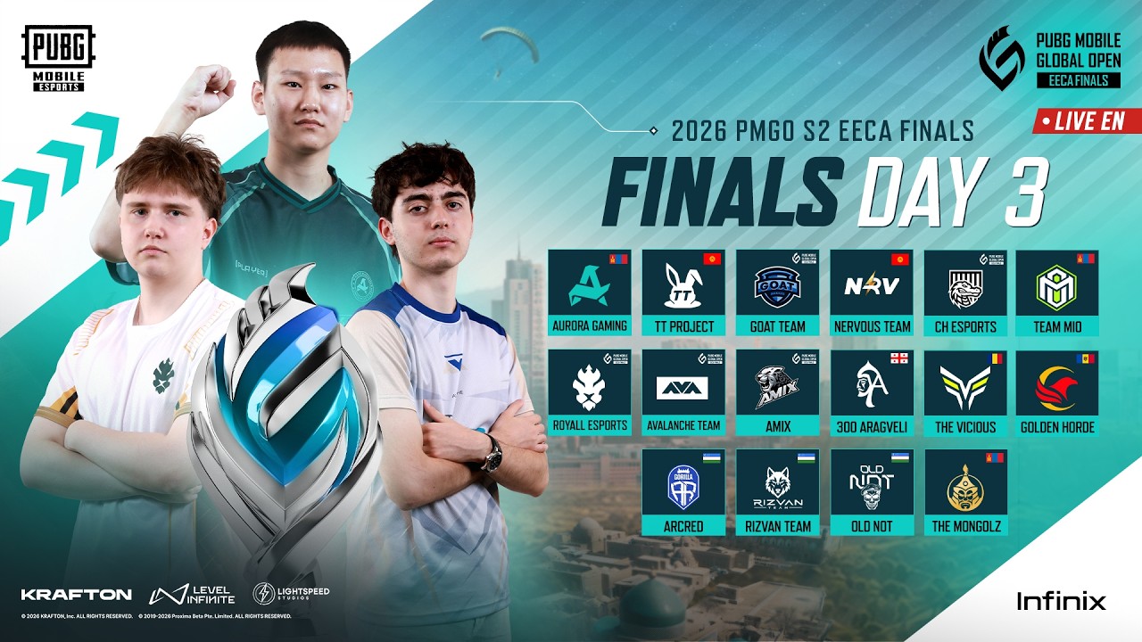[EN] 2026 PMGO Season 2 Eastern Europe & Central Asia Finals | Grand Finals Day 3