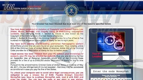 How To Remove Delete FBI and Other Ransomeware Virus Browser Blocked Apple Mac Safari