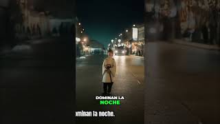 Niño sonríe entre figuras oscuras: ¡Noche de misterio viral! #shorts