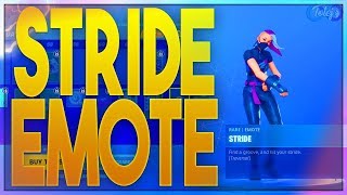 Fortnite Stride Emote
