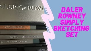Daler Rowney Simply charcoal sketching tin - what is it? What’s inside?