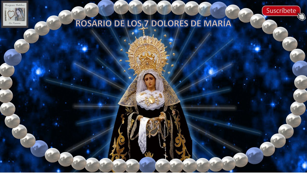 Rosario de los 7 Dolores de María (con Citas Bíblicas)