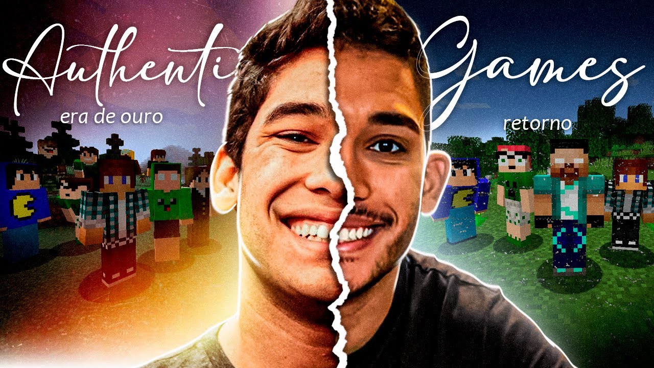 🔥 ENTREVISTA COM AUTHENTIC: A ERA DE OURO DO MINECRAFT ESTÁ DE VOLTA!