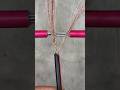 ⚡ perfect wire splice connection #electrical #wirejoint #diy #usa
