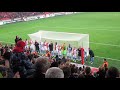 SK Slavia Praha – FC Kodaň 8.11.2018 Děkovačka