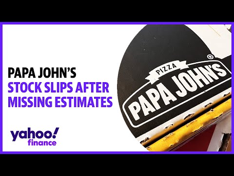 Papa john's stock slips after missing estimates