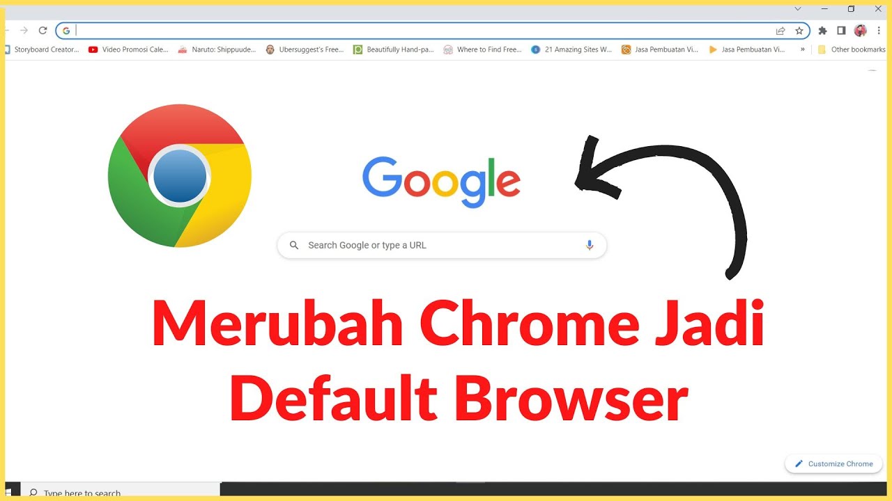 Cara Menjadikan Google Chrome Sebagai Default Browser Windows 10