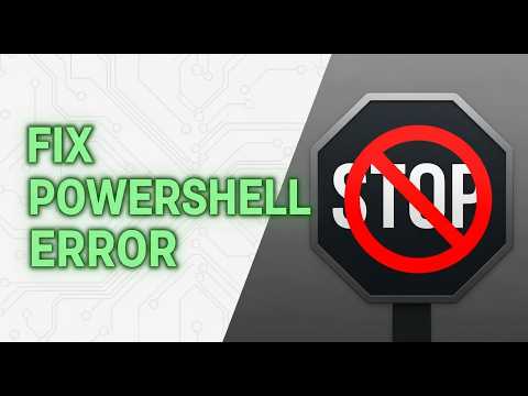 How to Fix Running Scripts Is Disabled on This System in Powershell Windows 11