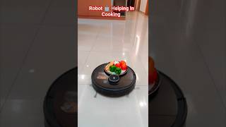 Aaj Robot Ne Khana Banaya | Robot Helps In Cooking viralshort youtubeshorts robot shortsfeed