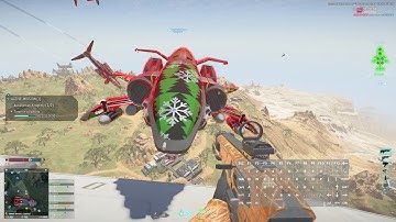 Impressive Planetside 2 Physics