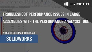 Troubleshoot Performance Issues in Large Assemblies with the Performance Analysis Tool in SOLIDWORKS by TriMech Tech Tips Channel 123 views 3 months ago 2 minutes, 4 seconds
