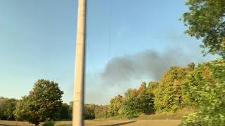 Smoke cloud from the truck fire (sep.27,2020)