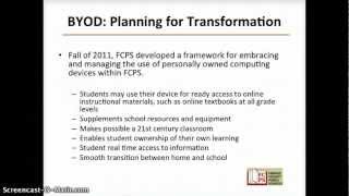 BYOD: Transforming the culture of teaching and learning