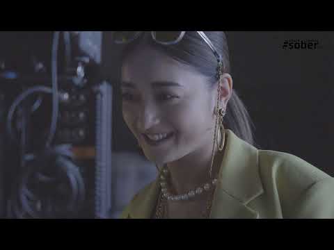 みちょぱ（池田美優）、emma出演／ウィルキンソン タンサン#sober スパイシーレモンジンジャ」（アサヒ飲料）新CM「#soberって、なに？」篇 メイキング