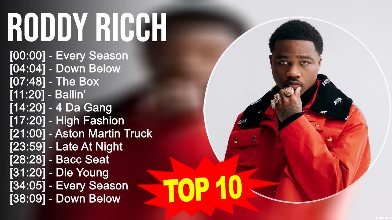 R.o.d.d.y R.i.c.c.h Greatest Hits ~ Top 100 Artists To Listen in 2023 R.o.d.d.y R.i.c.c.h Greatest Hits ~ Top 100 Artists To Listen in 2023