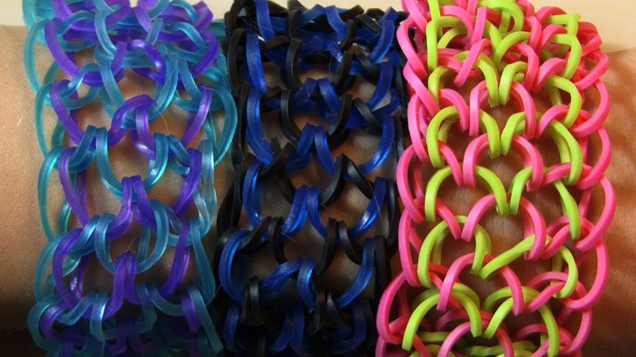 How to make a dragon scale rainbow loom bracelet  BC Guides