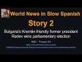 World News in Slow Spanish — Apr 20, 2026 PM | Iran, Rumen Radev, Bulgaria