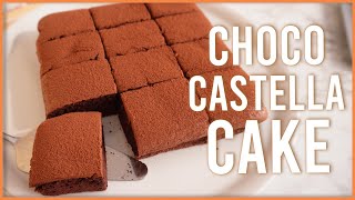 Chocolate Castella Cake Recipe | No Talking Step by Step Guide