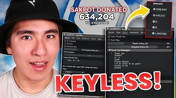 INFINITE ROBUX! Pls Donate Exploit Script GUI AFK Robux *OP Method* (2025)