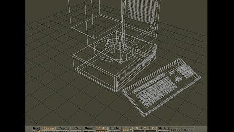 A look at the 3d programs on the Amiga.