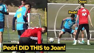 Pedri Destroys Joan Garcia With Crazy Skills In Spain Training Ahead Of Serbia