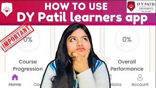 Dy Patil learner’s App #dypatiluniversity #navimumbai #dypatil #dpu #dpupune #university #app #yt screenshot 2