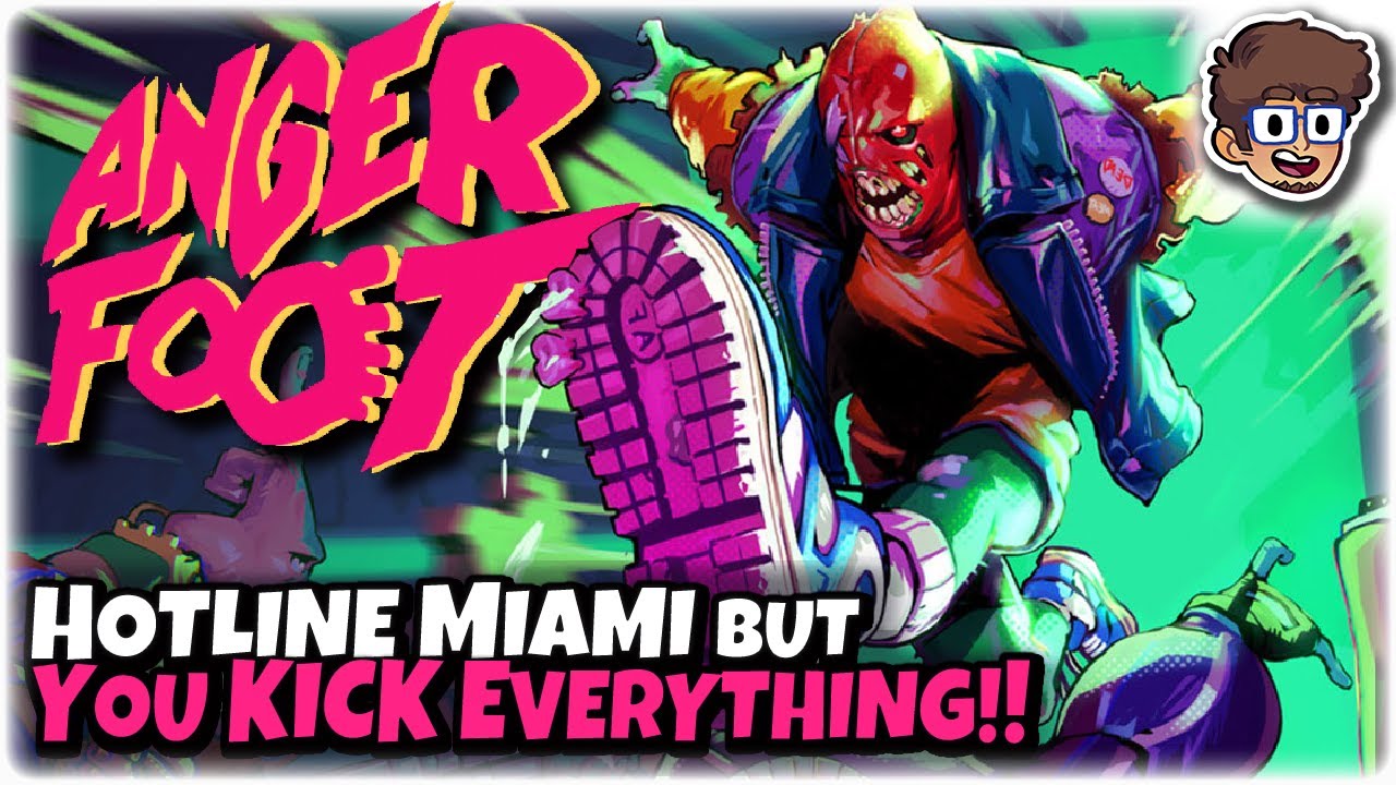 ⁣Hotline Miami But You KICK EVERYTHING! | Let's Try Anger Foot