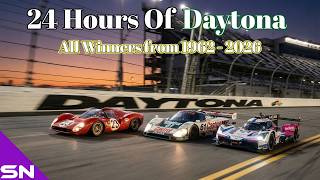 Every Winning Car From The 24 Hours Of Daytona 1962 - 2026 New Version