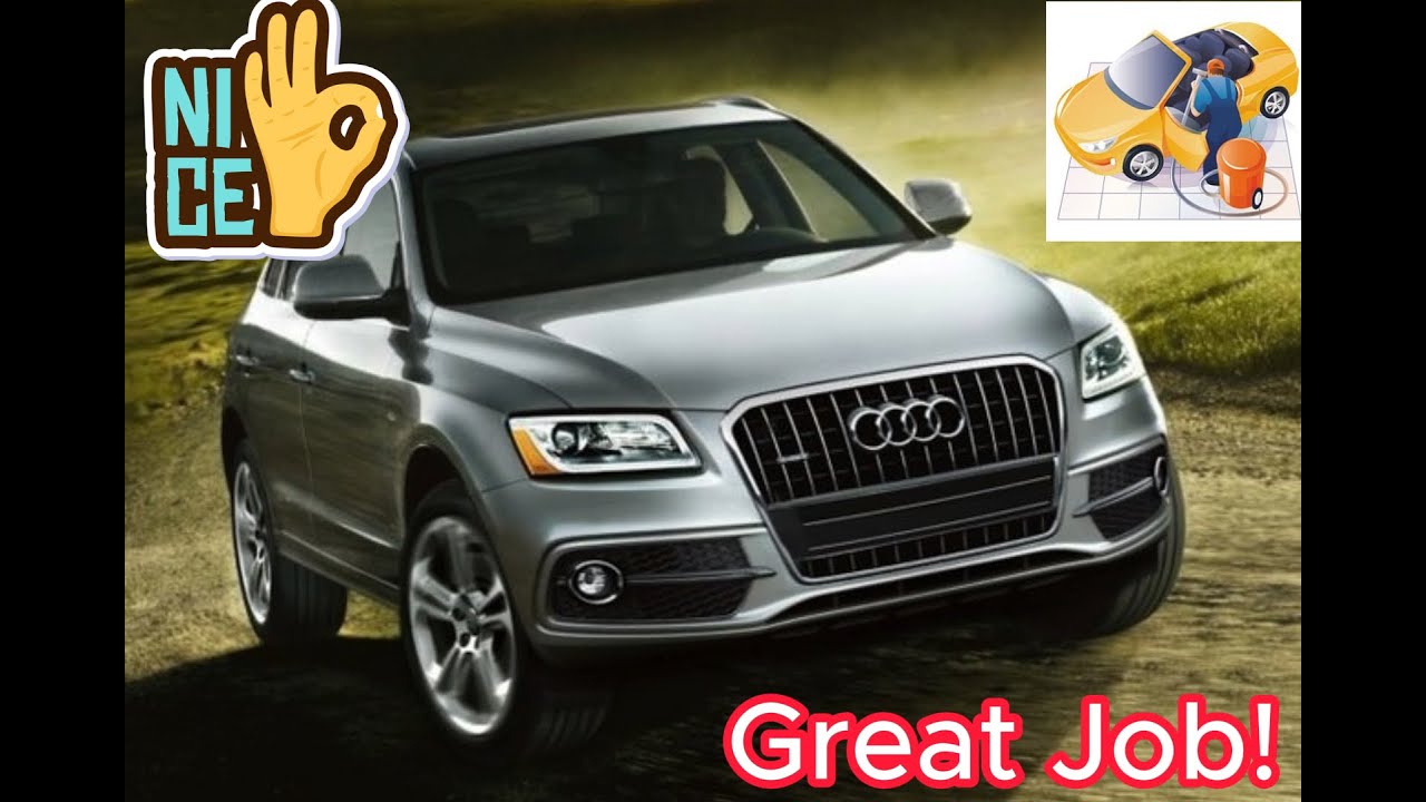 Audi Q5 - Interior Dry Cleaning, Химчистка автосалона - YouTube