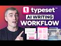 Typeset Tips: Make AI Writing Sound Human Brand Voice Workflow