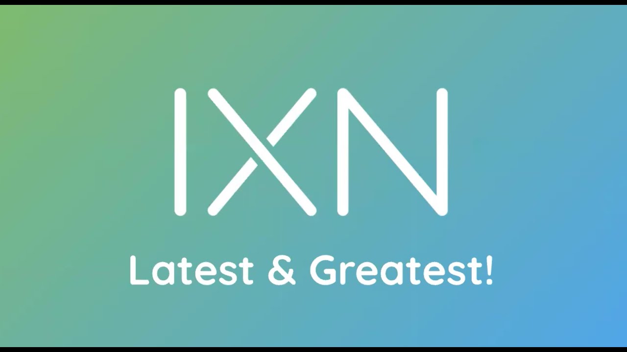 IXN Latest & Greatest Products Webinar - YouTube