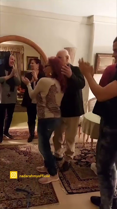 نبيلة عبيد تعيد رقصتها الشهيرة