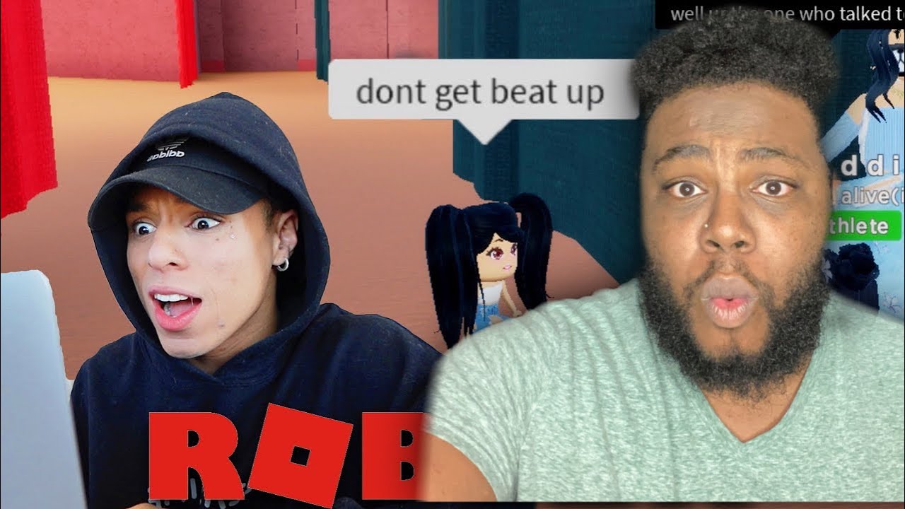 ‪10 YEAR OLD ON ROBLOX TRAUMATIZED ME - LARRAY | REACTION ‬