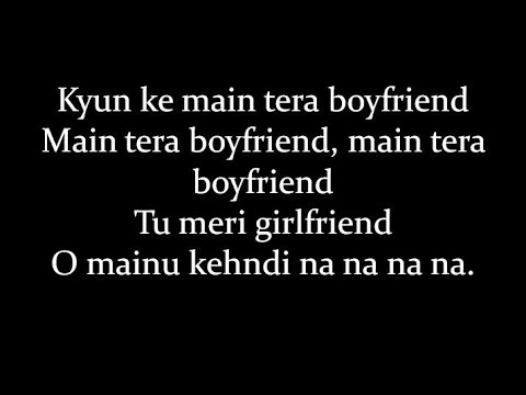 (LYRiCS)Main Tera Boyfriend Full Song Lyrical Video– Arijit Singh | Raabta HD