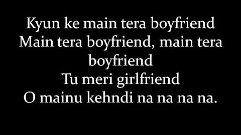 (LYRiCS)Main Tera Boyfriend Full Song Lyrical Video– Arijit Singh | Raabta HD