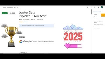 [NEW2025] Looker Data Explorer - Qwik Start | #GSP718 || #qwiklabs || #GSP1262