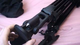 Fancier FC-370 video tripod REVIEW (VS Weifeng WF-717) with FC-03H fluid head - Part 3