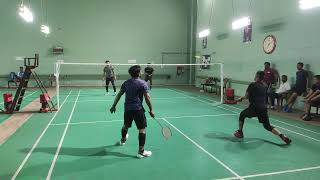 @Shuttlerhub AYUSH & AVINASH (WINNER) vs. PROFESSOR & ABHISHEK BADMINTON DOUBLES MATCH IIT ROORKEE