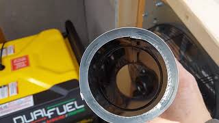 Portable Generator Shed Enclosure/ How To Exhaust Champion Generator