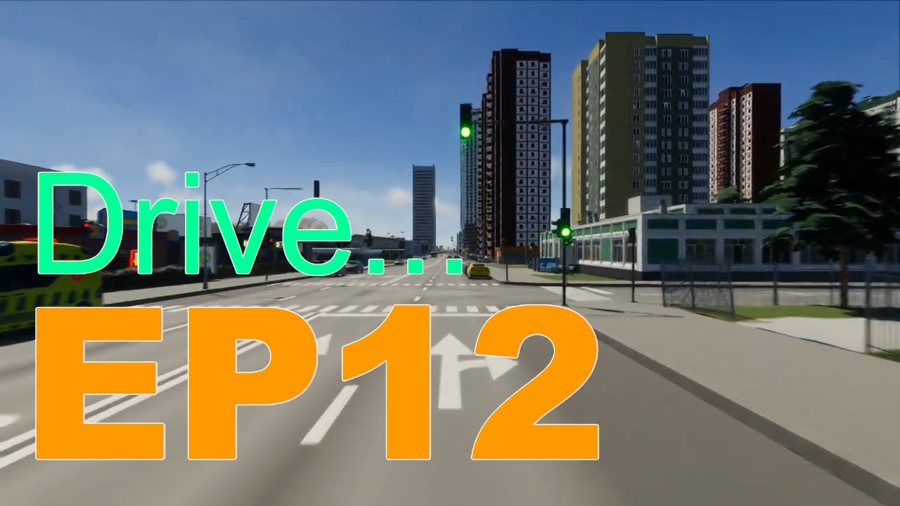 Cities: Skylines II │ Drive... EP12 │ Local bus in Wantagh - Line 16 (2