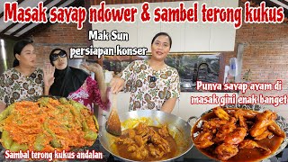 MASAK SAYAP AYAM DOWER DAN SAMBEL TERONG KUKUS‼️Request pengantin baru sekali makan langsung nagih