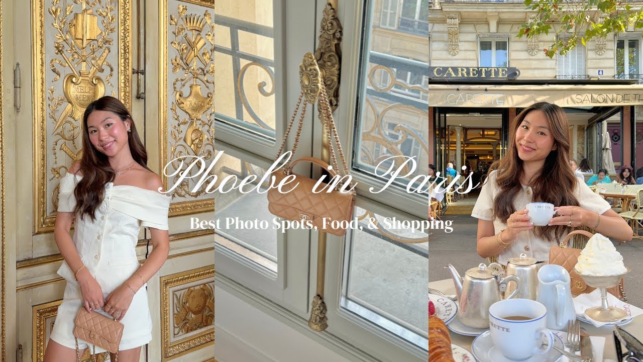 PARIS VLOG | best spots for pics, food, and shopping ☕️🥐💌