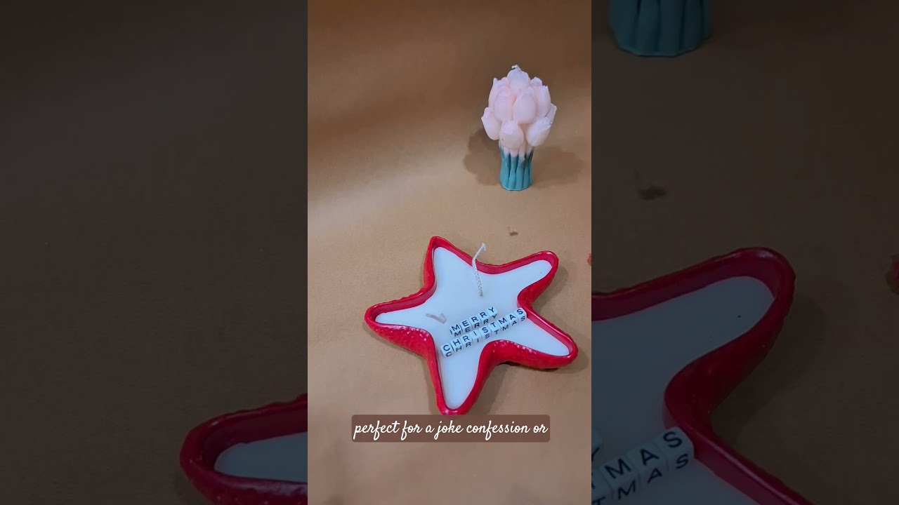 Secret Message Candle