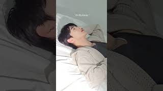 I know I should sleep, but the voices in my head go... #YOONWOO #TRENDZ #TRENDZ_OMK #OnMyKnees