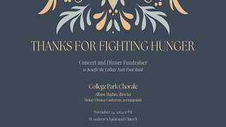 02 If Music Be The Food Of Love - College Park Chorale